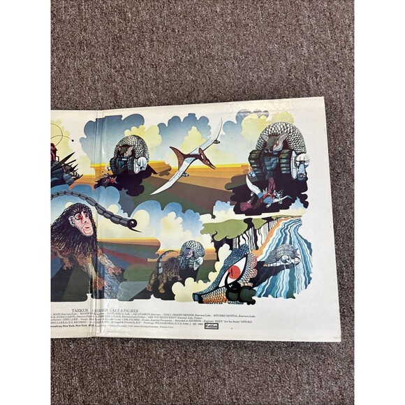 Emerson,Lake & Palmer,Tarkus,1971 Cotillion - GRG Tested - Picture 10 of 10